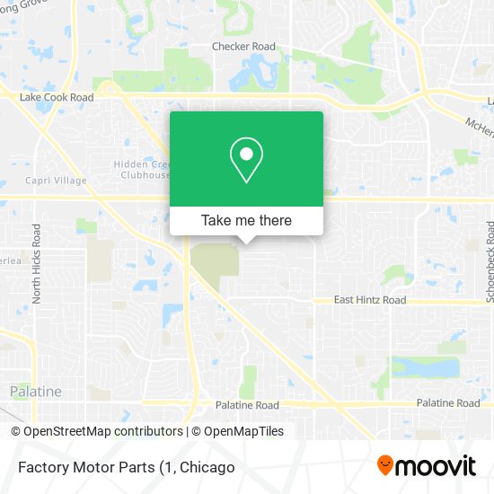 Factory Motor Parts map