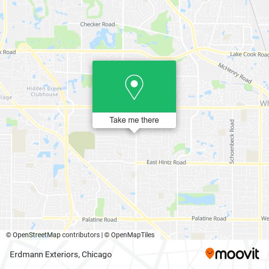 Erdmann Exteriors map