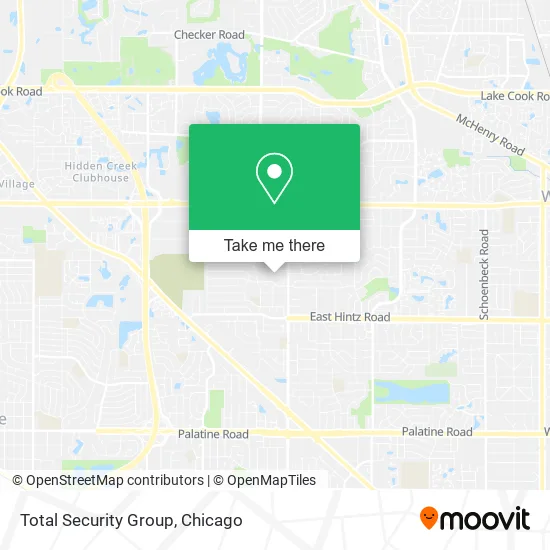 Total Security Group map