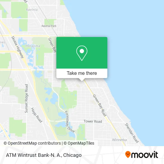 ATM Wintrust Bank-N. A. map