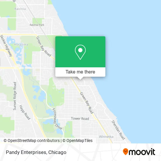 Pandy Enterprises map