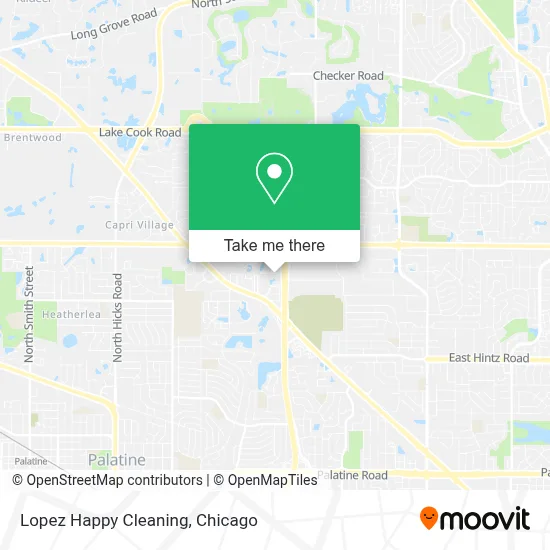 Lopez Happy Cleaning map