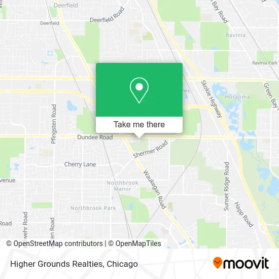 Higher Grounds Realties map