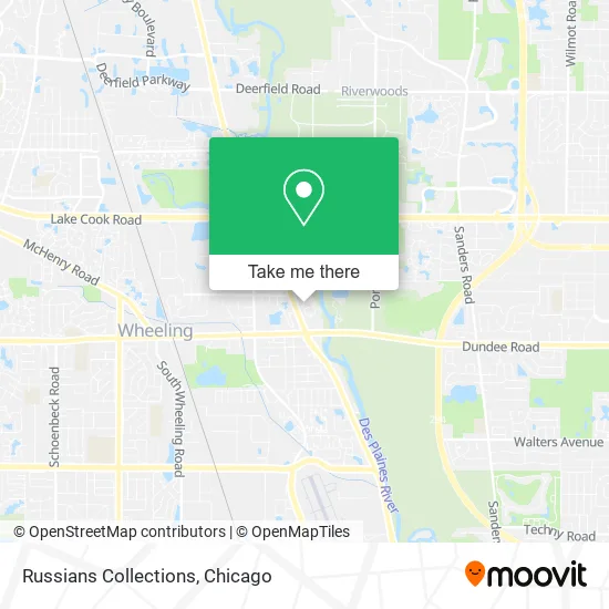 Russians Collections map