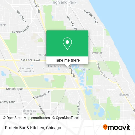 Protein Bar & Kitchen map