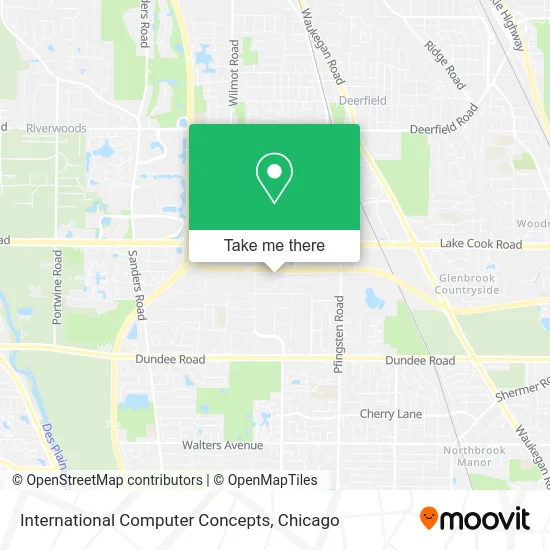 International Computer Concepts map