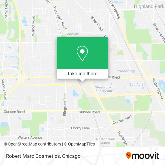 Robert Marc Cosmetics map