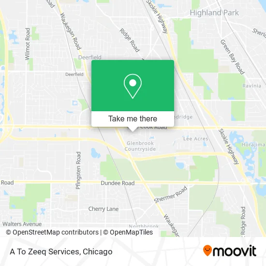Mapa de A To Zeeq Services