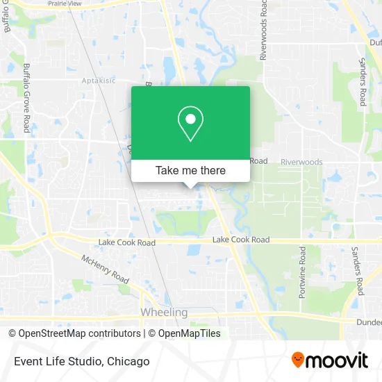 Event Life Studio map