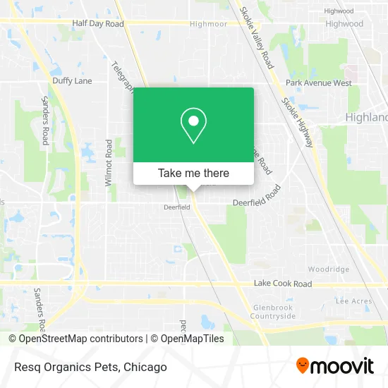 Resq Organics Pets map