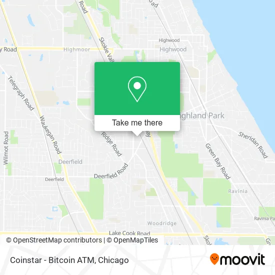 Coinstar - Bitcoin ATM map