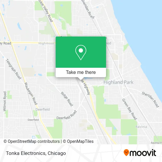 Tonka Electronics map