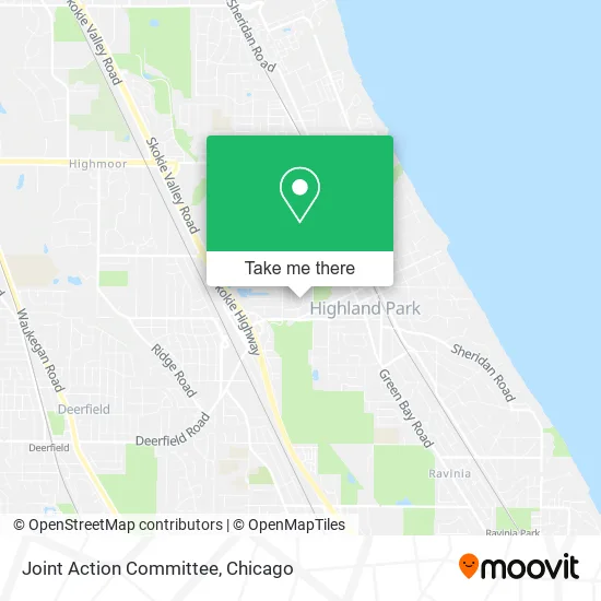 Joint Action Committee map