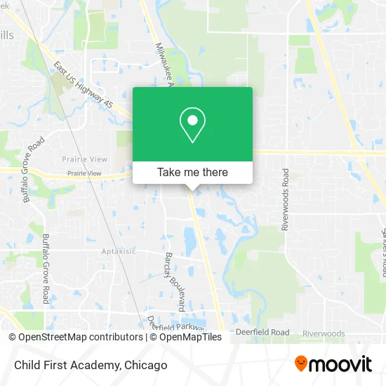 Child First Academy map