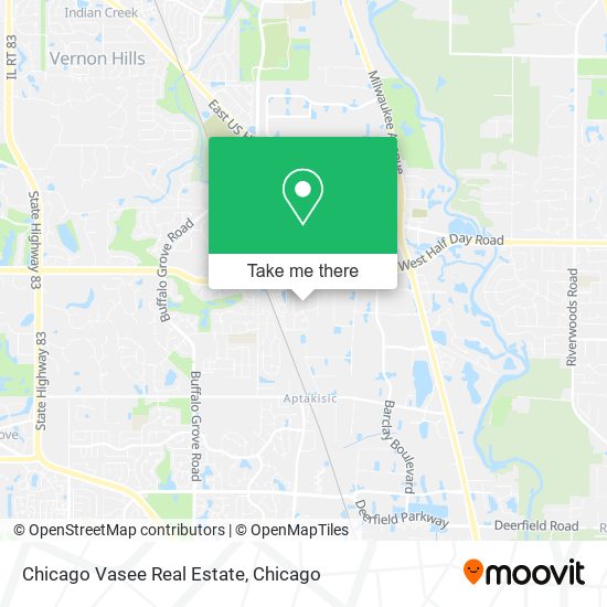 Mapa de Chicago Vasee Real Estate