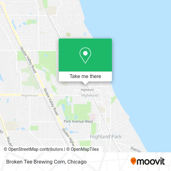 Broken Tee Brewing Com map