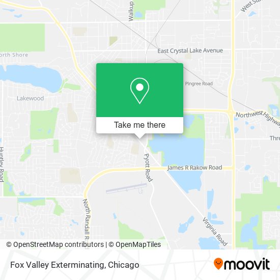 Mapa de Fox Valley Exterminating