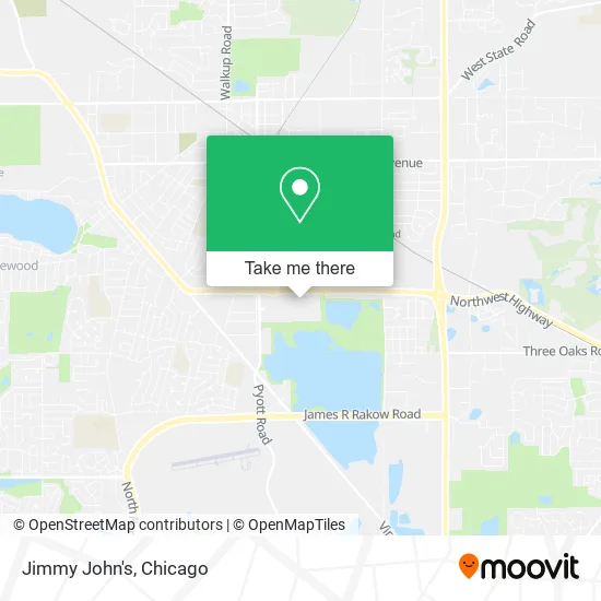 Jimmy John's map