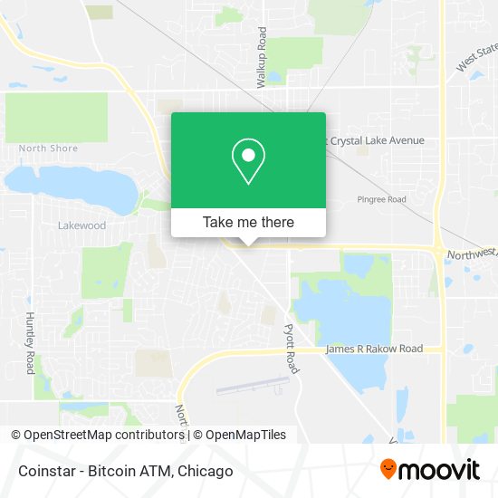 Mapa de Coinstar - Bitcoin ATM