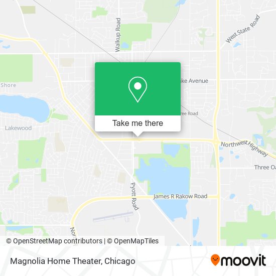 Magnolia Home Theater map