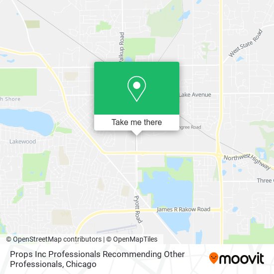 Mapa de Props Inc Professionals Recommending Other Professionals