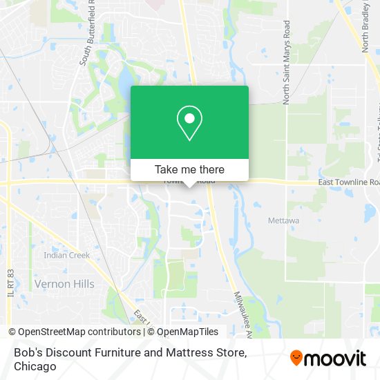 Bob's Discount Furniture and Mattress Store map