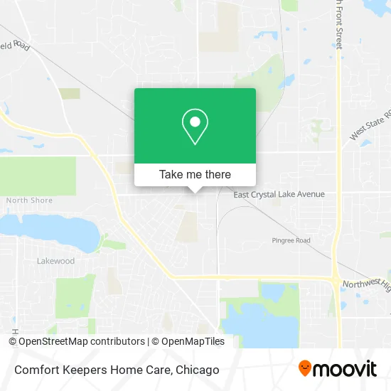 Comfort Keepers Home Care map