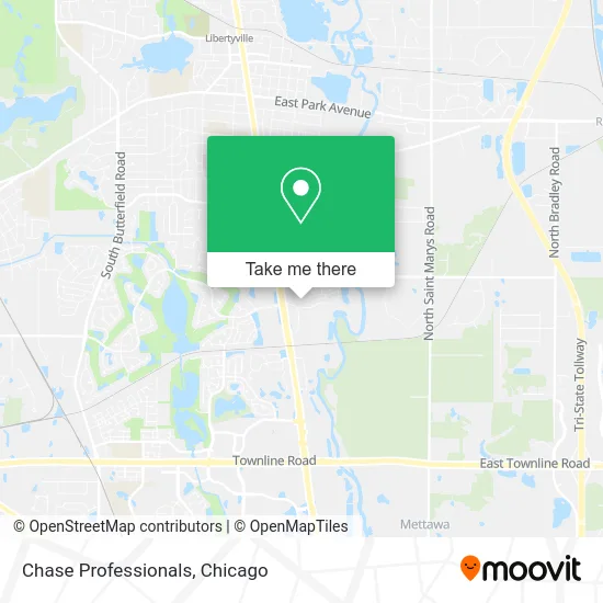 Chase Professionals map