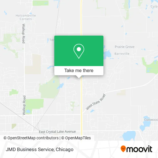 JMD Business Service map