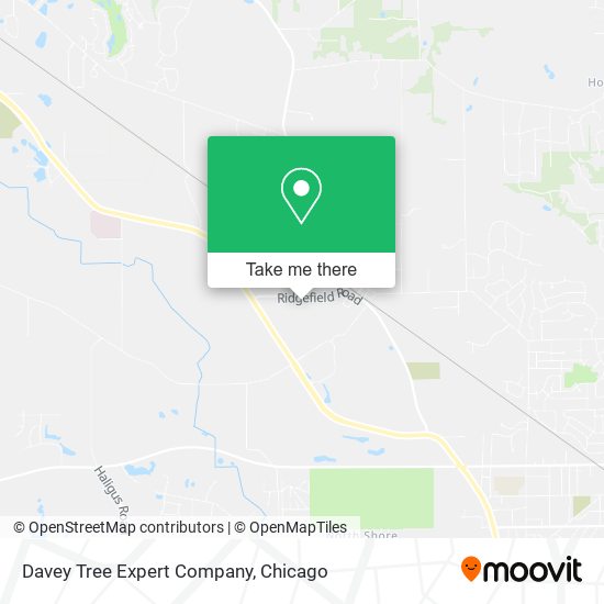 Davey Tree Expert Company map