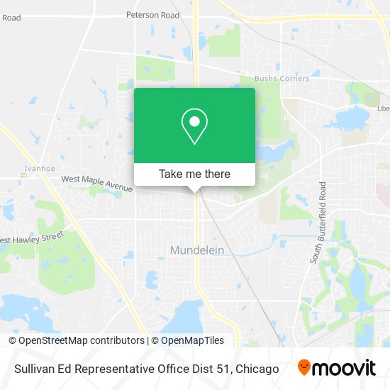 Mapa de Sullivan Ed Representative Office Dist 51