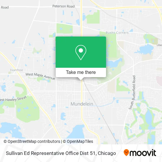 Sullivan Ed Representative Office Dist 51 map