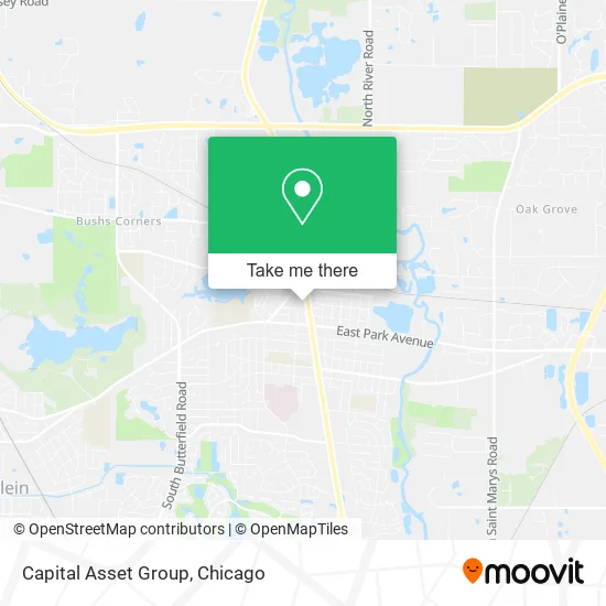 Capital Asset Group map