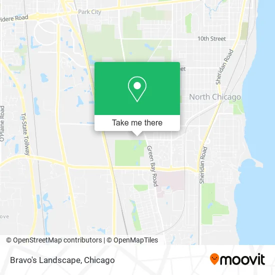 Bravo's Landscape map