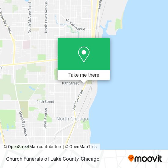 Mapa de Church Funerals of Lake County