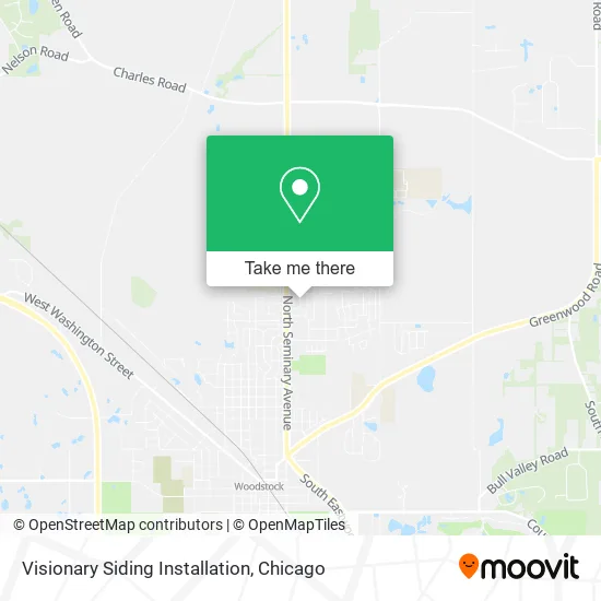 Visionary Siding Installation map