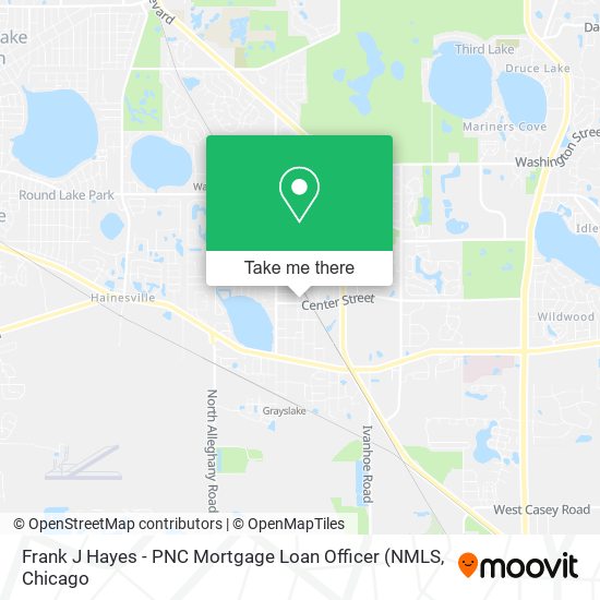 Mapa de Frank J Hayes - PNC Mortgage Loan Officer