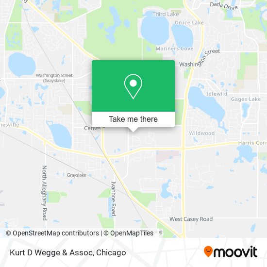 Mapa de Kurt D Wegge & Assoc