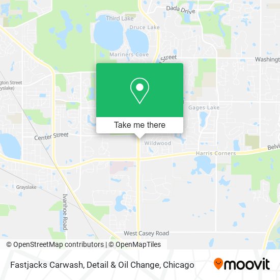 Fastjacks Carwash, Detail & Oil Change map