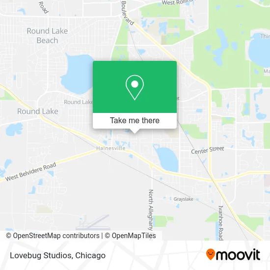 Lovebug Studios map