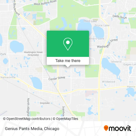 Genius Pants Media map