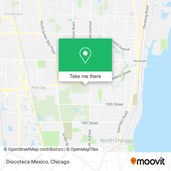 Discoteca Mexico map