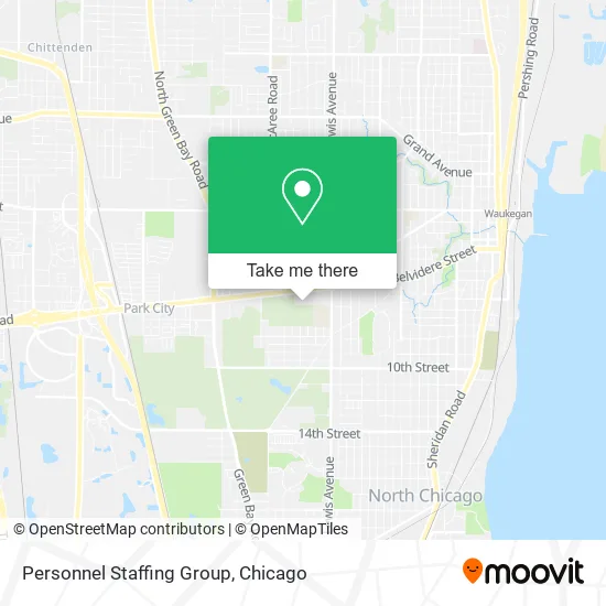 Personnel Staffing Group map