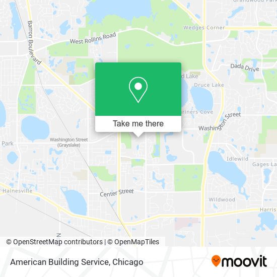 American Building Service map