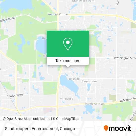 Sandtroopers Entertainment map