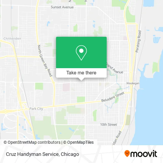 Cruz Handyman Service map