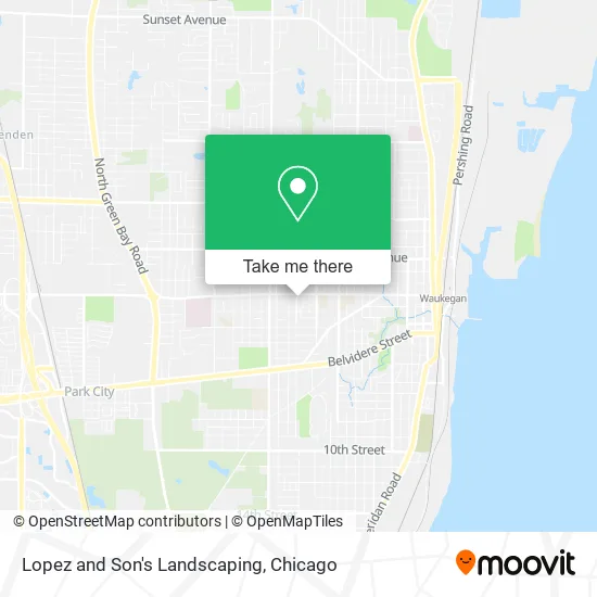 Lopez and Son's Landscaping map