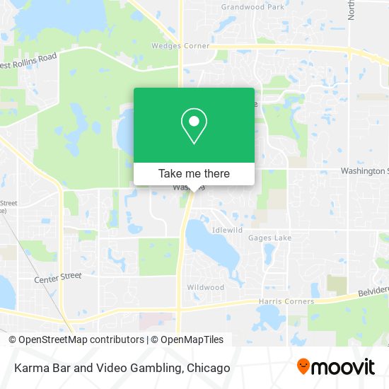 Karma Bar and Video Gambling map