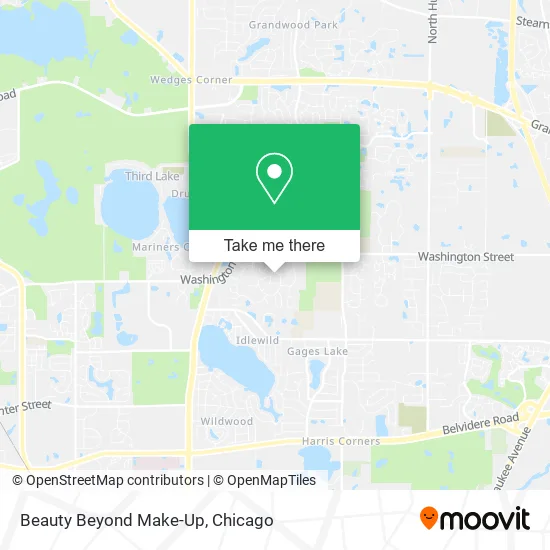 Beauty Beyond Make-Up map