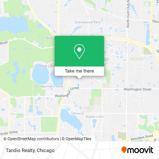 Tandio Realty map